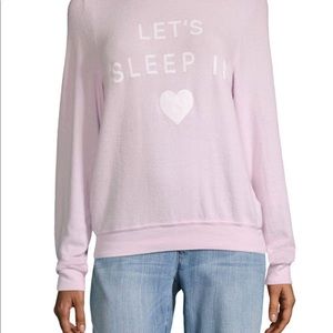Wildfox Let’s Sleep In Sweatshirt